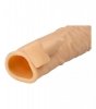 REALISTIC PENIS SHEATH S4 FLESH 20 CM W/ VIBRATION